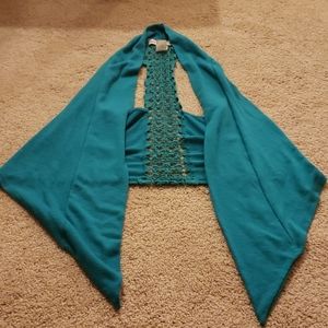 Sleeveless cardigan